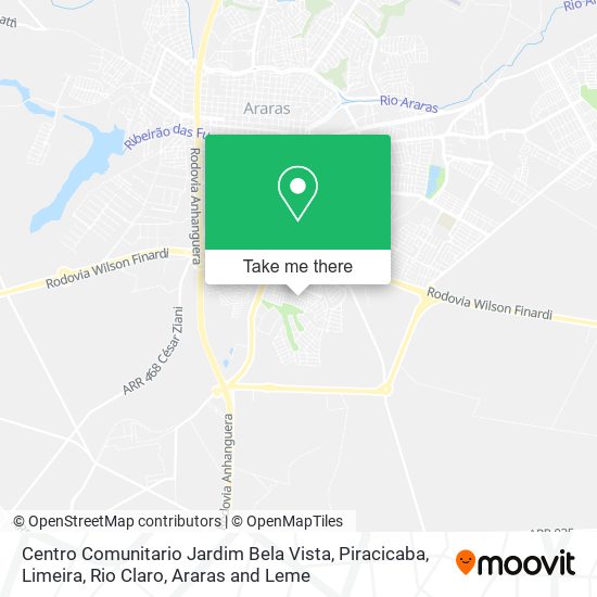 Centro Comunitario Jardim Bela Vista map