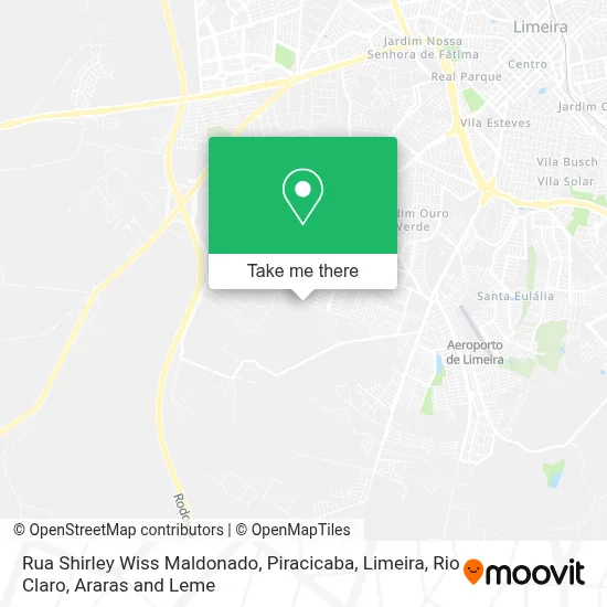 Rua Shirley Wiss Maldonado map
