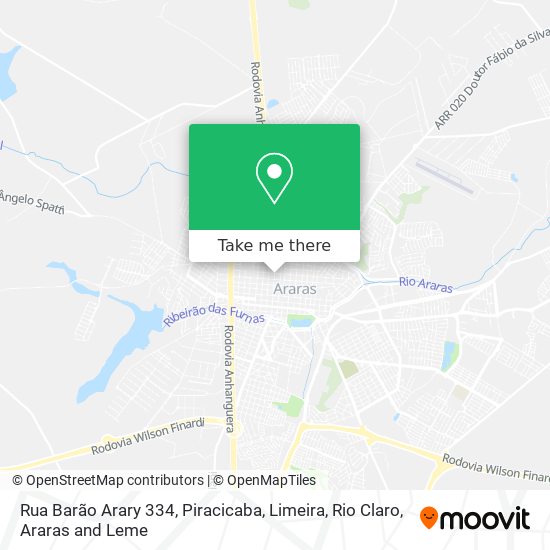 Rua Barão Arary 334 map