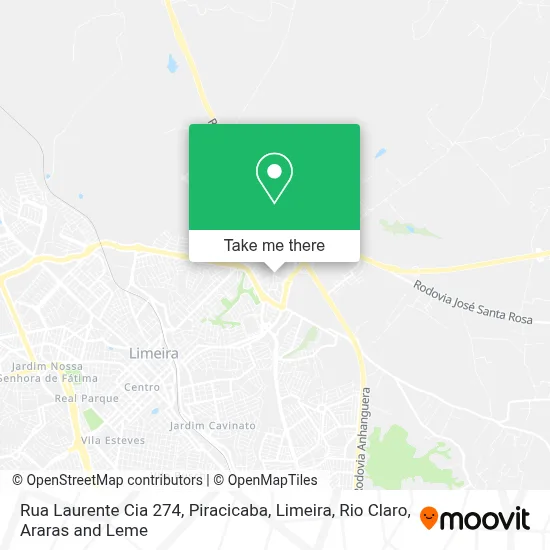 Rua Laurente Cia 274 map