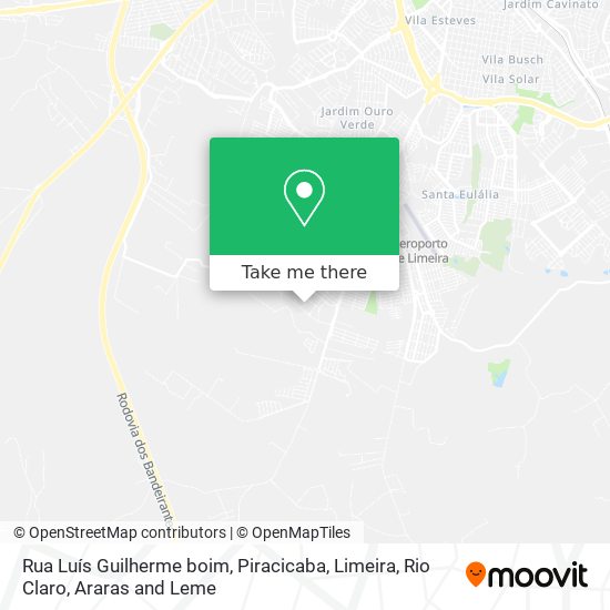 Rua Luís Guilherme boim map