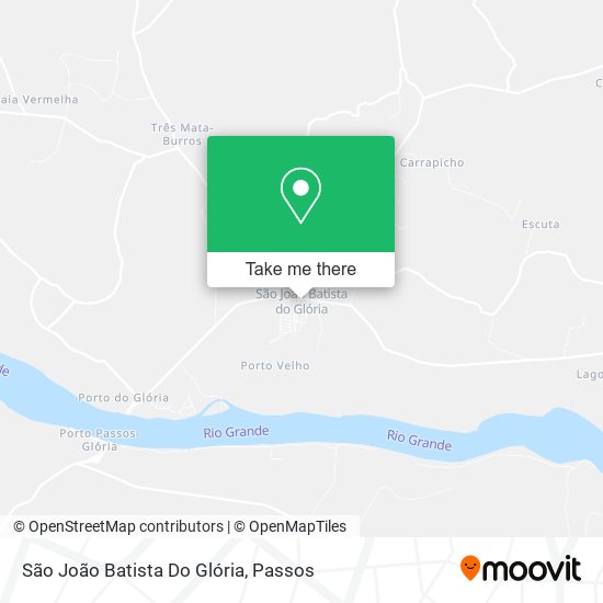 São João Batista Do Glória map