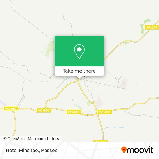 Hotel Mineirao. map