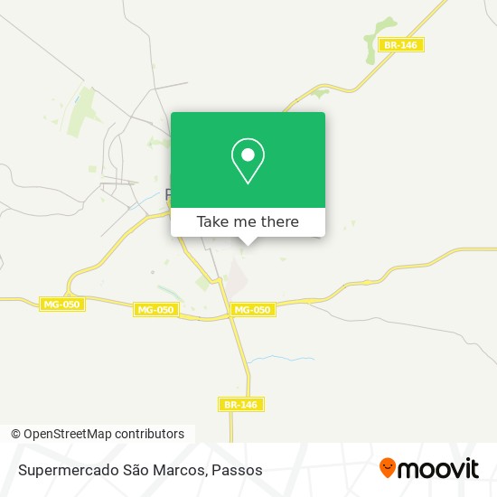 Mapa Supermercado São Marcos