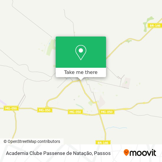 Academia Clube Passense de Natação map