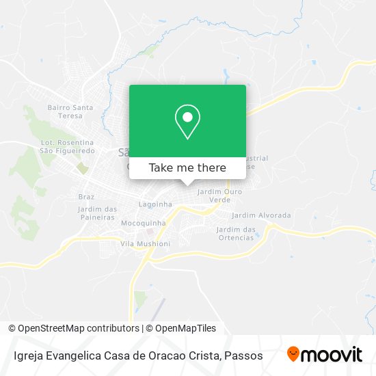 Igreja Evangelica Casa de Oracao Crista map