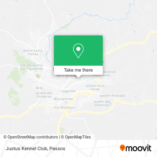 Justus Kennel Club map