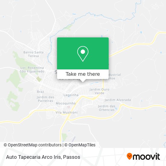 Auto Tapecaria Arco Iris map