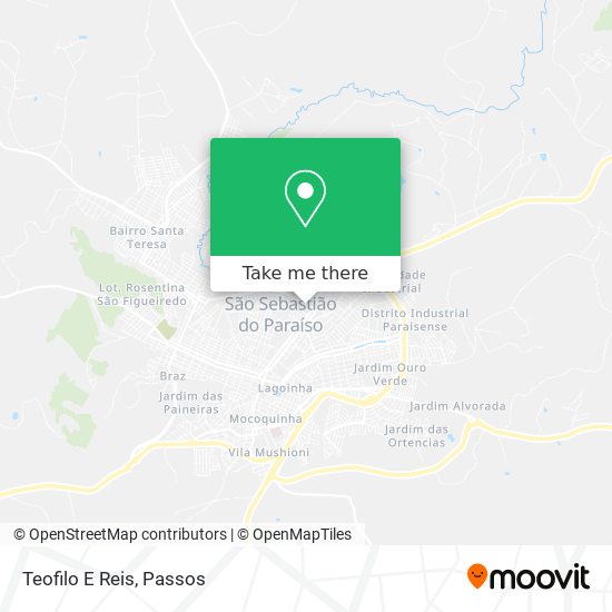 Teofilo E Reis map