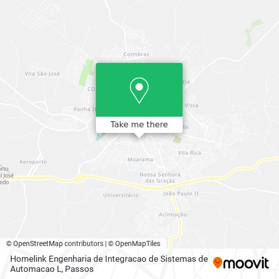 Mapa Homelink Engenharia de Integracao de Sistemas de Automacao L