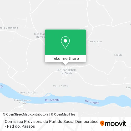 Comissao Provisoria do Partido Social Democratico - Psd do map