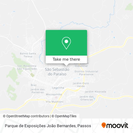 Parque de Exposições João Bernardes map