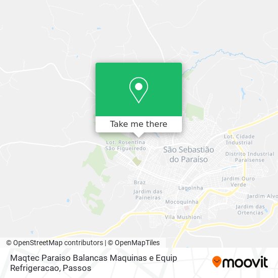 Maqtec Paraiso Balancas Maquinas e Equip Refrigeracao map