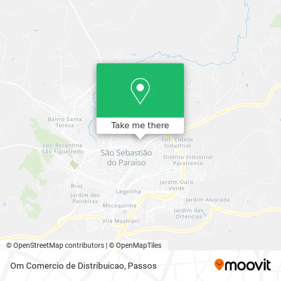 Om Comercio de Distribuicao map