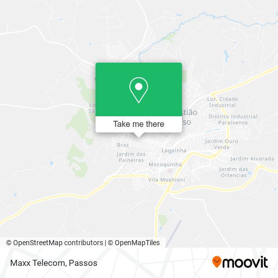 Mapa Maxx Telecom