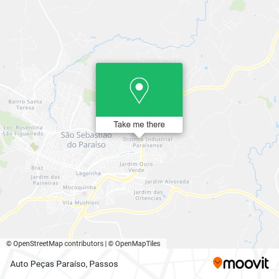 Auto Peças Paraíso map