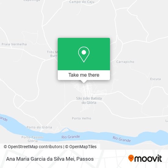 Ana Maria Garcia da Silva Mei map