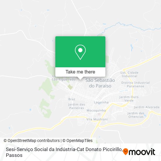 Sesi-Serviço Social da Indústria-Cat Donato Piccirillo map