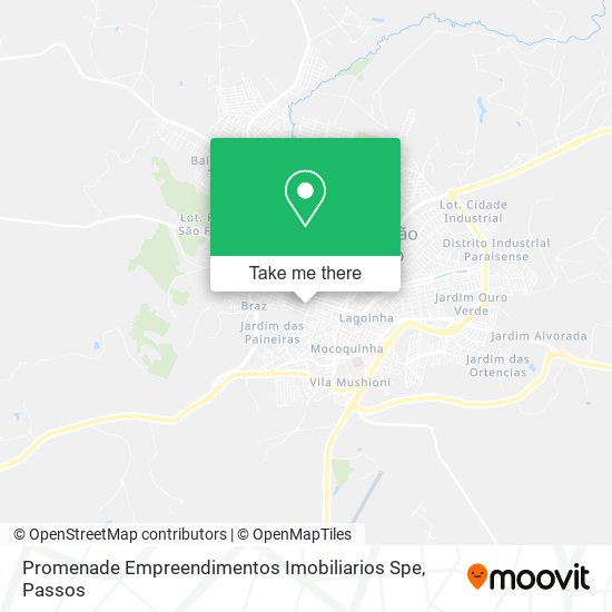 Promenade Empreendimentos Imobiliarios Spe map