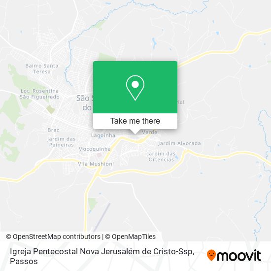 Igreja Pentecostal Nova Jerusalém de Cristo-Ssp map