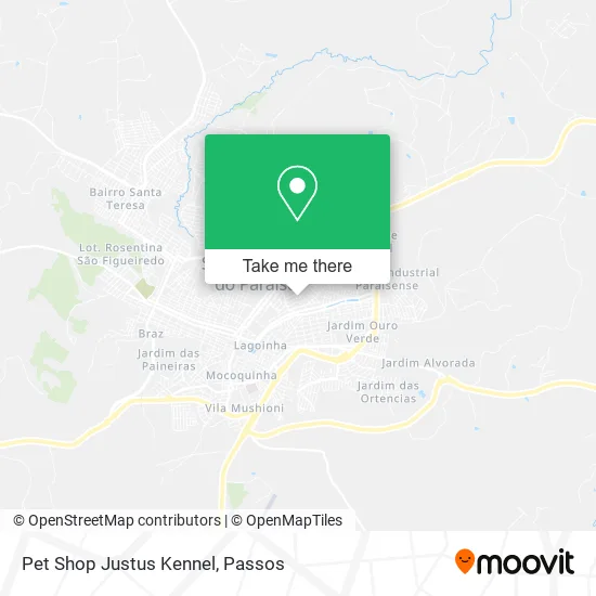 Pet Shop Justus Kennel map