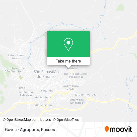Gavea - Agroparts map