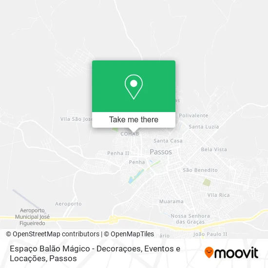 Espaço Balão Mágico - Decoraçoes, Eventos e Locações map