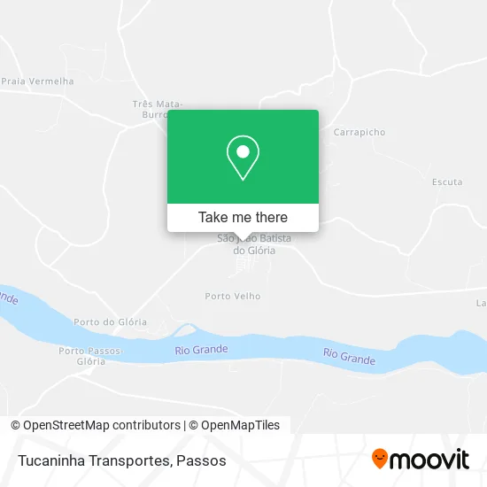 Tucaninha Transportes map