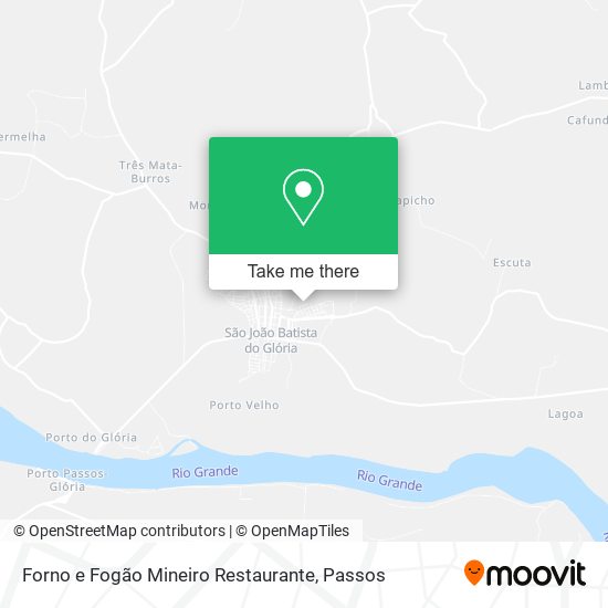 Mapa Forno e Fogão Mineiro Restaurante