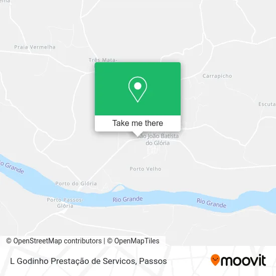 L Godinho Prestação de Servicos map