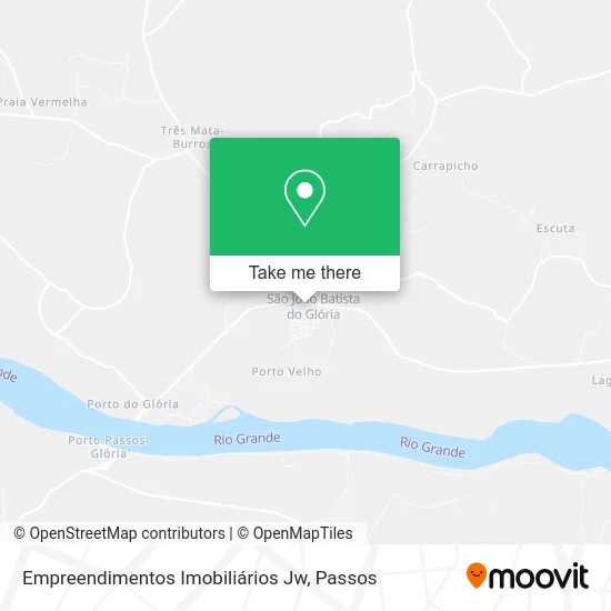 Empreendimentos Imobiliários Jw map