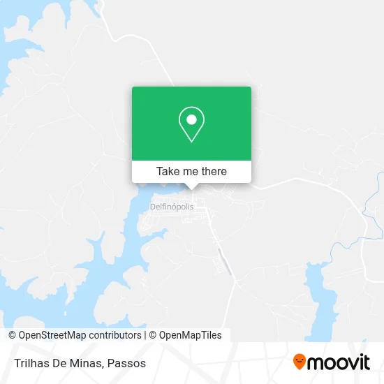 Trilhas De Minas map