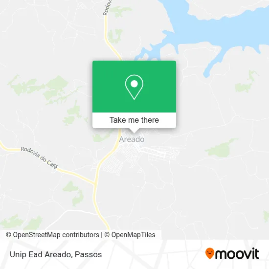 Unip Ead Areado map