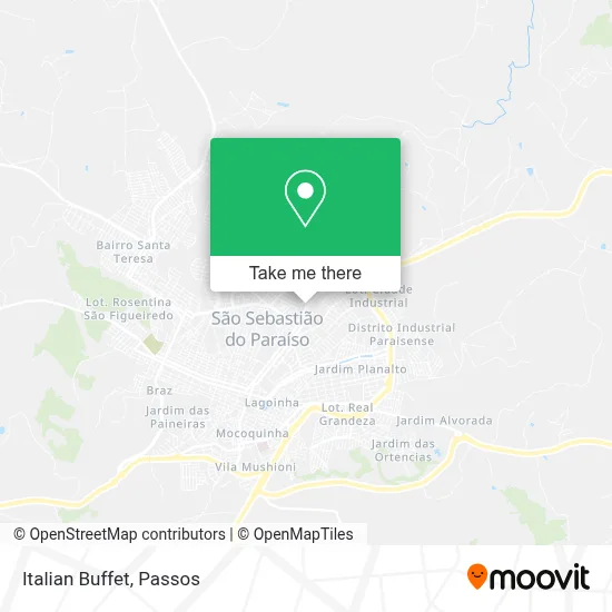 Italian Buffet map