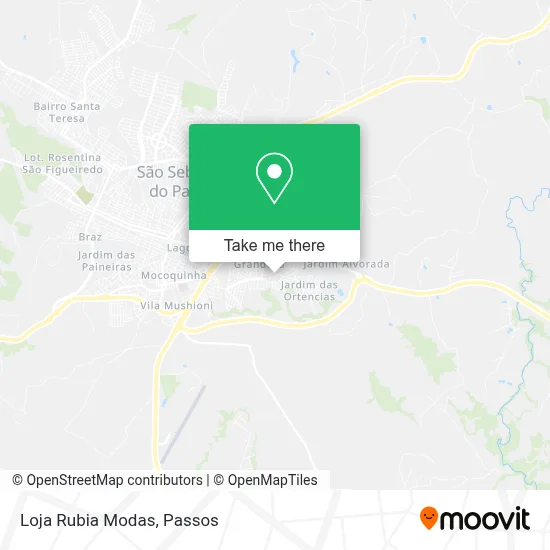 Loja Rubia Modas map