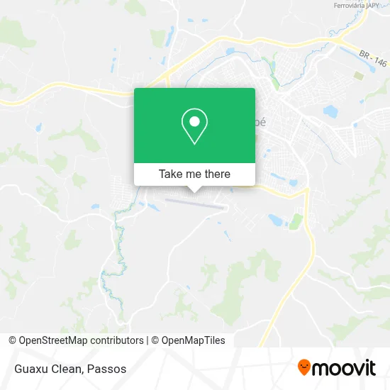 Guaxu Clean map