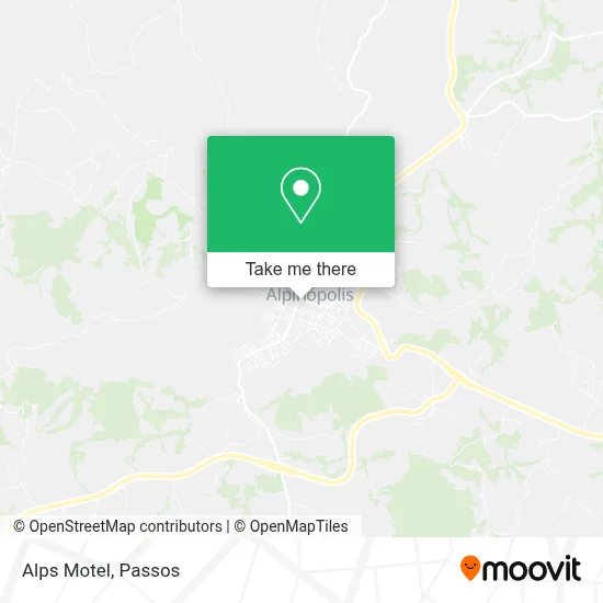 Alps Motel map