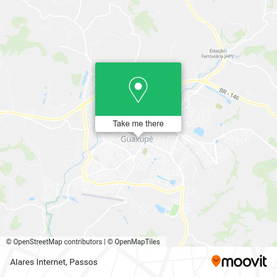 Alares Internet map