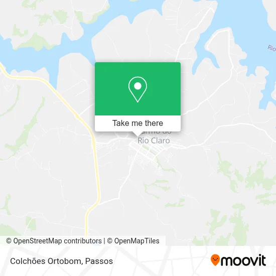 Colchões Ortobom map