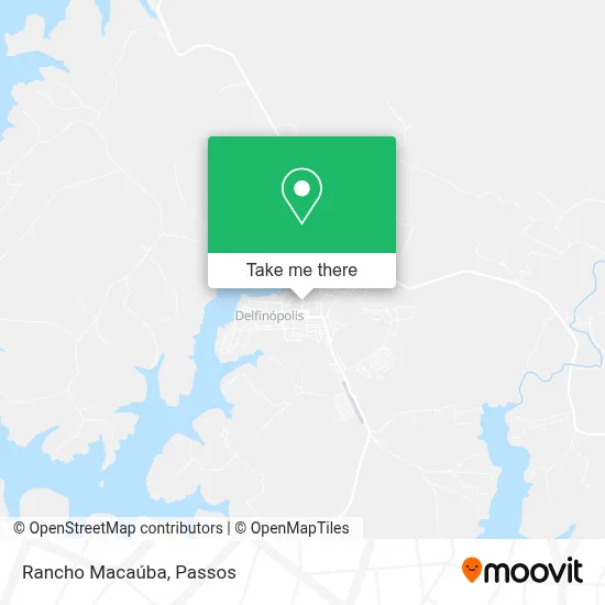 Rancho Macaúba map