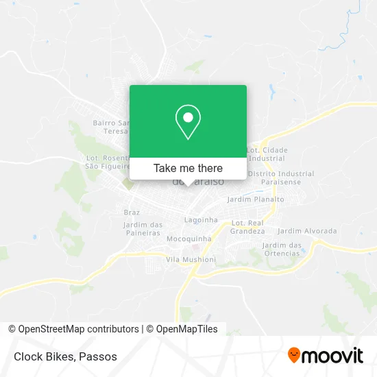 Clock Bikes map