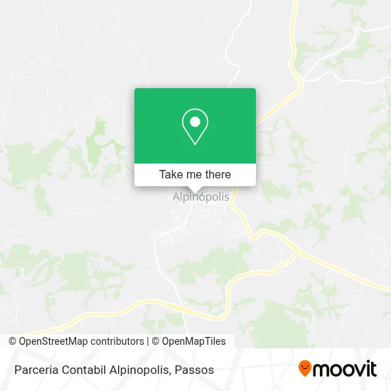 Parceria Contabil Alpinopolis map