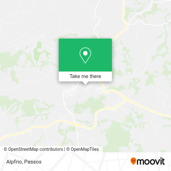 Alpfrio map