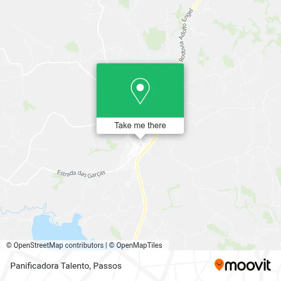 Panificadora Talento map