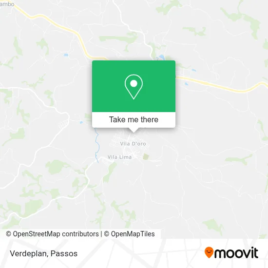 Verdeplan map