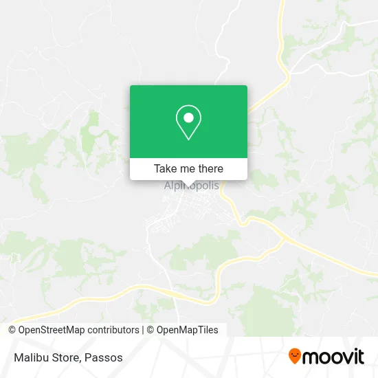 Malibu Store map