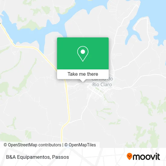 B&A Equipamentos map