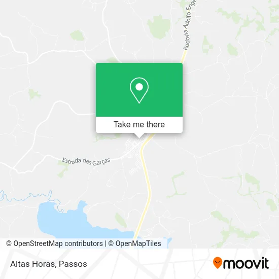 Altas Horas map