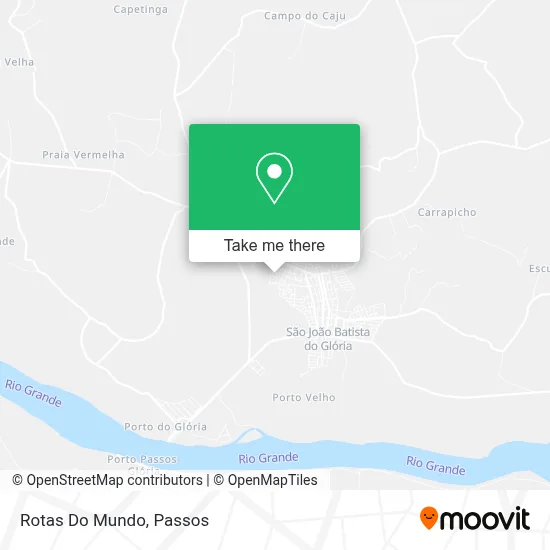 Rotas Do Mundo map
