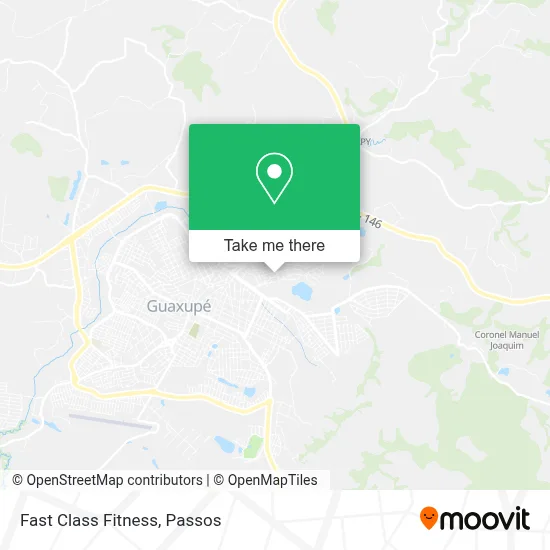 Fast Class Fitness map
